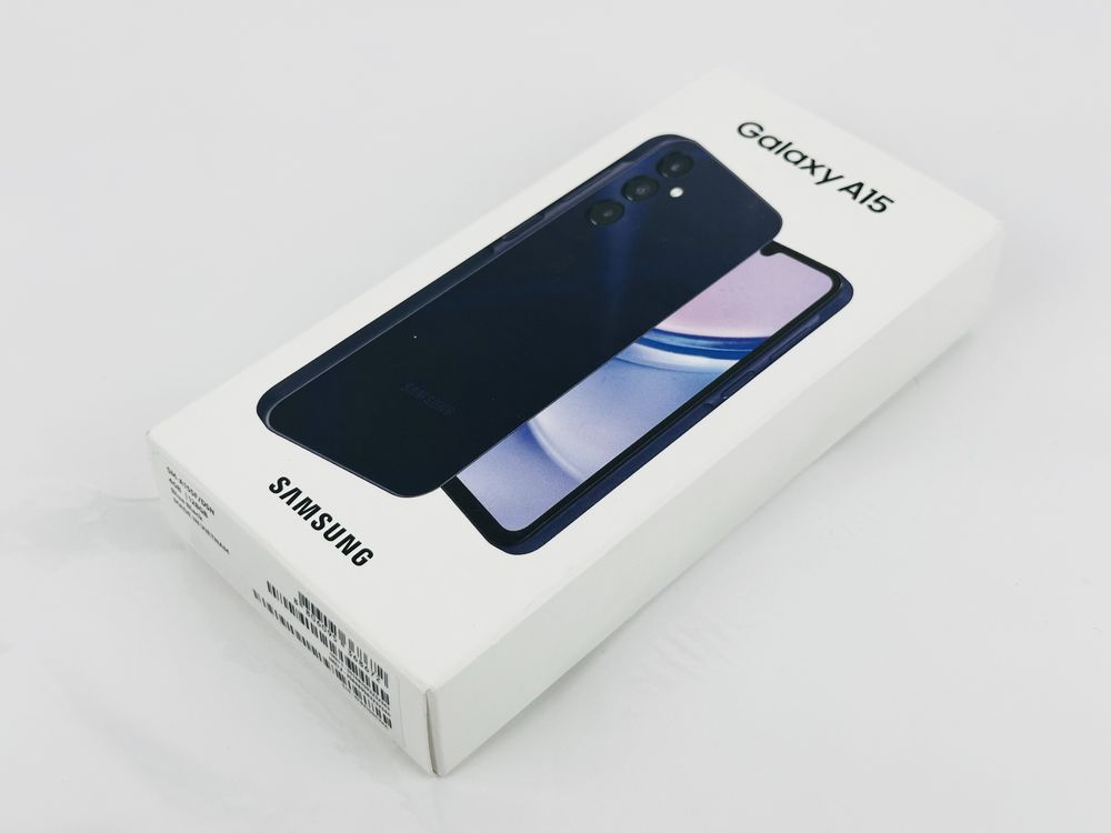 НОВ! Samsung Galaxy A15 128GB 4RAM Black 2г. Гаранция!
