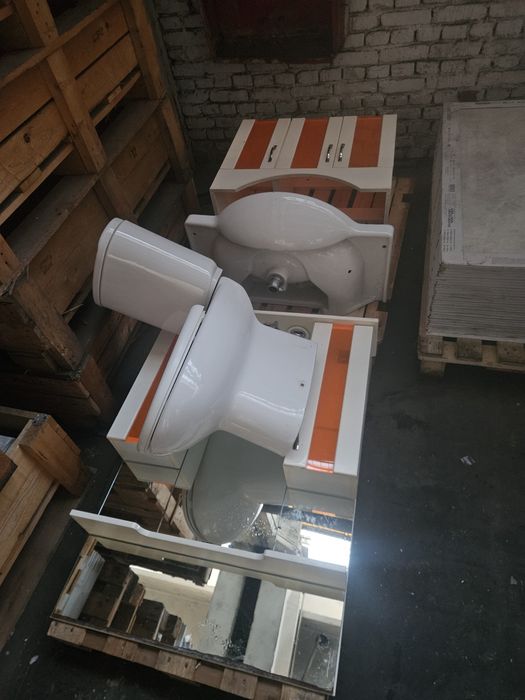 Okazie mobilier baie cu chiuveta +wc cu bazin