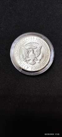 Moneda argint Half Dollar, USA, 1964