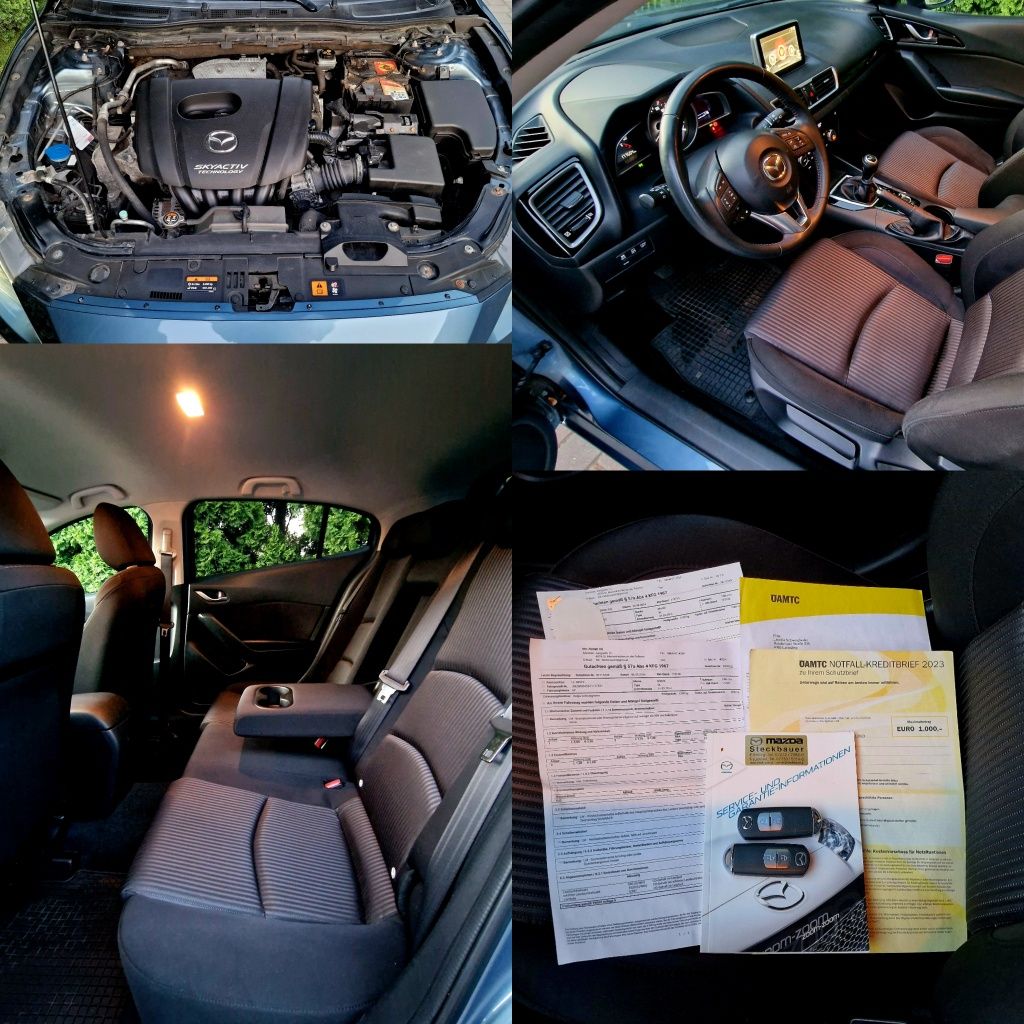 Mazda 3 benzina, Bi-Xenon / Led / RVM / Collision Assist ...