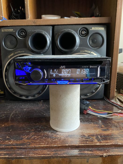 JVC KD-R871BT - BLUETOOTH, AUX, Радио плеър за кола авто радио сд cd