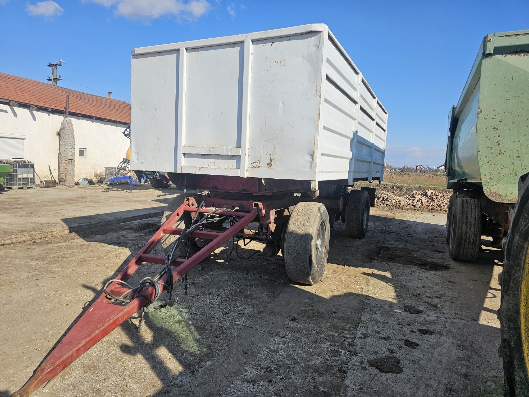 remorca vidanja met plug disc freza
