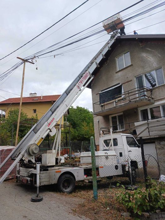 Товарна автовишка , Мобилен хаспел , Мебелен асансьор