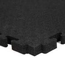 Будо-мат, 100 x 100 см,  от 20 мм до 50 мм , цвет чёрно-красный