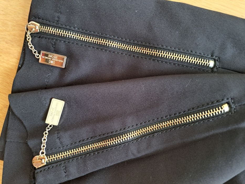Pantaloni office  Elisabeta Franchi  M/L  lungime  98 cm