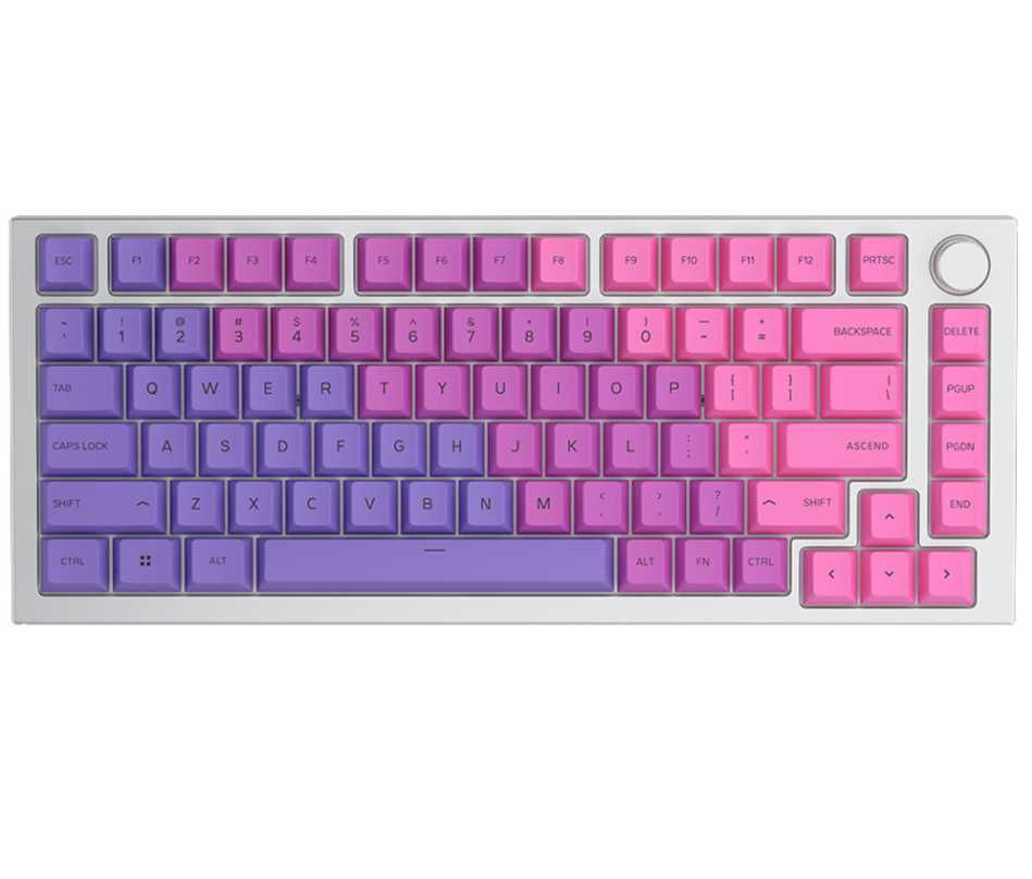 ^ Комплект кейкапов Glorious PBT Nebula