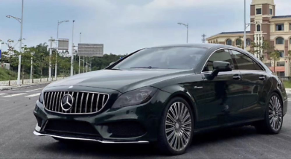 Решетка за Mercedes CLS W218 фейслифт 15-18 GT