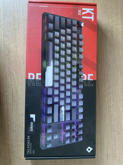 Клавиатура игровая Keyrox tkl red square equinox edition