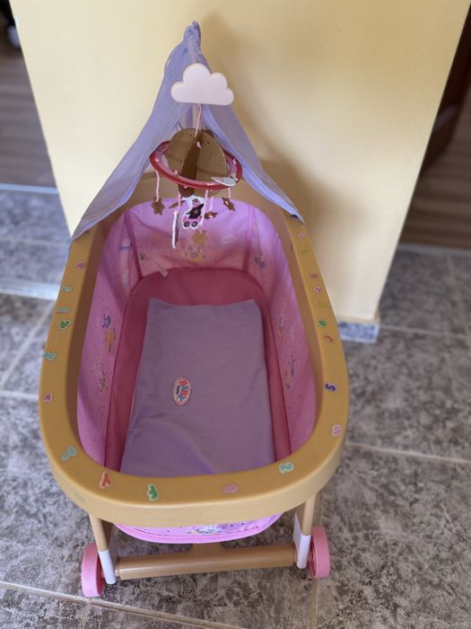 Baby born - количка, гърне, вана и душ кабина