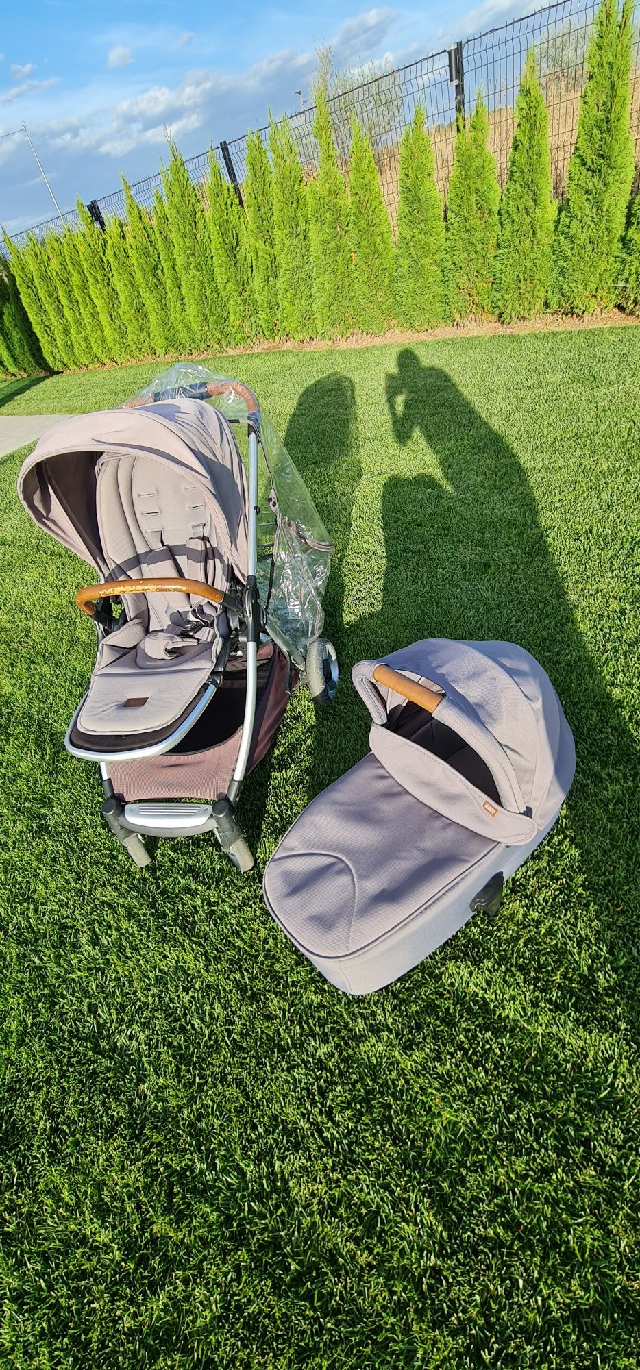 Комбинирана количка Mamas and Papas Sola Flip xt2 + ПОДАРЪЦИ