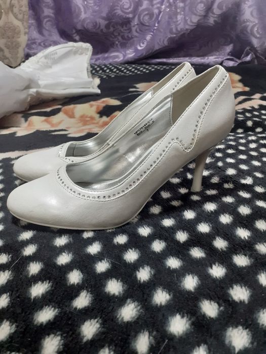 Свадебные туфли 37 - 38 размер