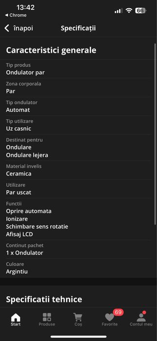 Ondulator automat Babyliss