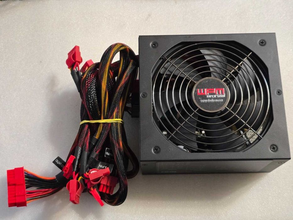 Sursa modulara PC Sharkoon WPM 500W 80PLUS Bronze, 1 x 6+2 pini