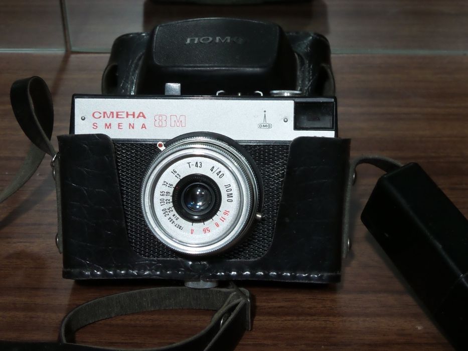 Фотоаппараты "Смена 8М" и "FED 3". Советские. Доставка.