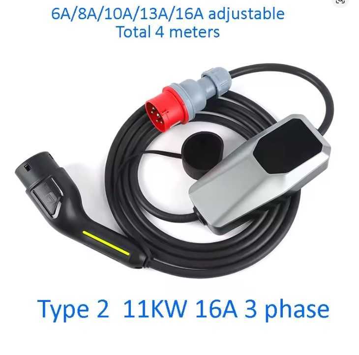 Трифазна зарядна станция за електромобили- 11 KW max