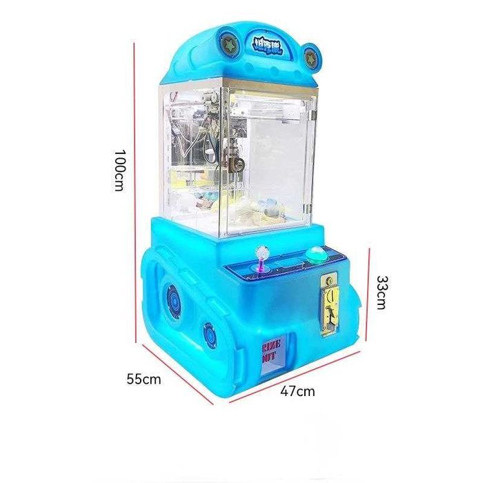 Мини кран за плюшени играчки с LED дисплей – модел „Robot“ | NOVA HOLD