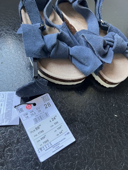 Sandale pile naturala fete nr.28 Rezerved