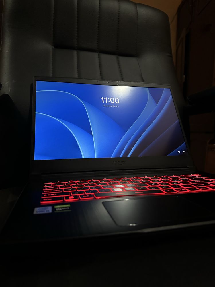 MSI GF63 ideal skidkada