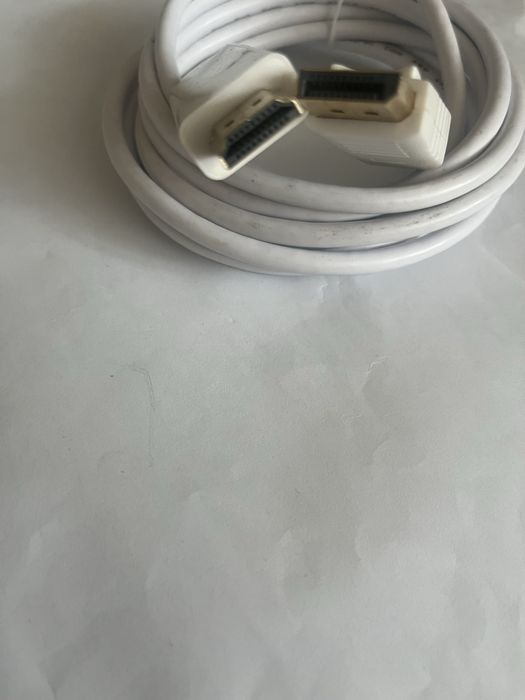 Cablu display port -hdmi Myria 3 m  alb nou