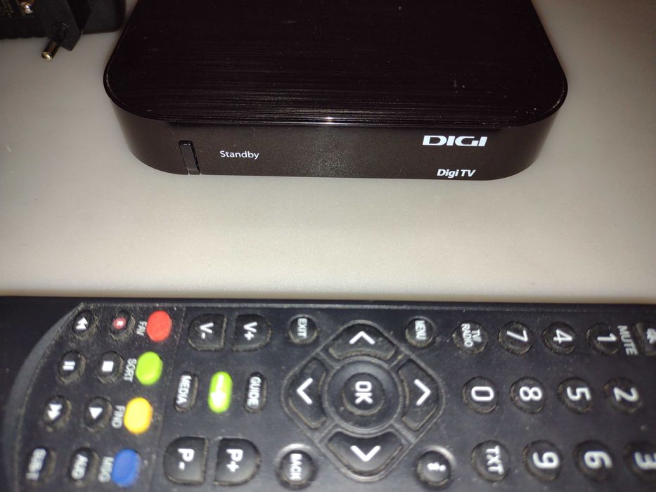 Receiver receptor cablu TV DIGI RCS RDS DIGI + HD4 HDMI complet