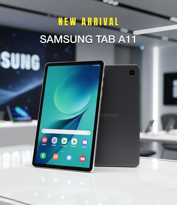Samsung Galaxy Tab A11 NEW
1-yil Servis Garantiya!