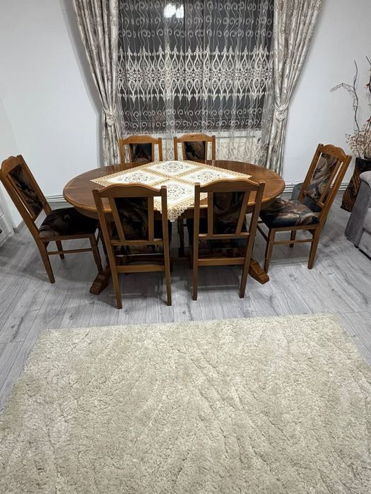 Masa extensibila lemn masiv BLACK FRIDAY