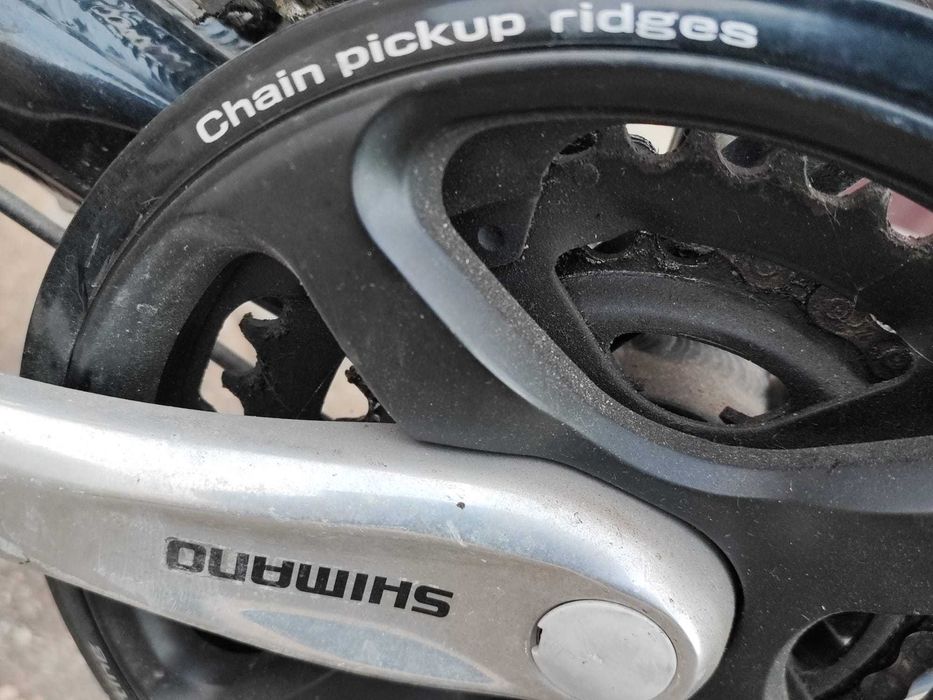 Bicicleta cadru aluminiu, ca noua, echipare Shimano suspensie multipla