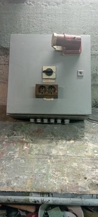 Tablou electric pentru organizare santier