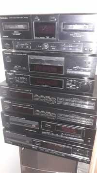 Technics, Denon, Pioneer, deck cd player tuner