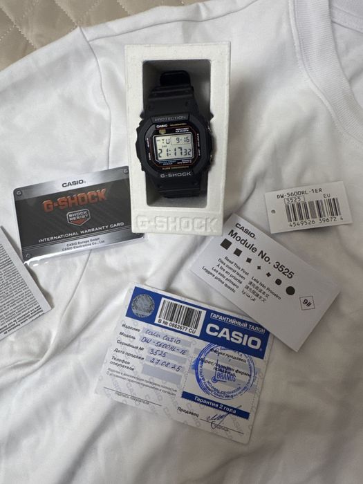 Часы Casio G-SHOCK DW-5600RL