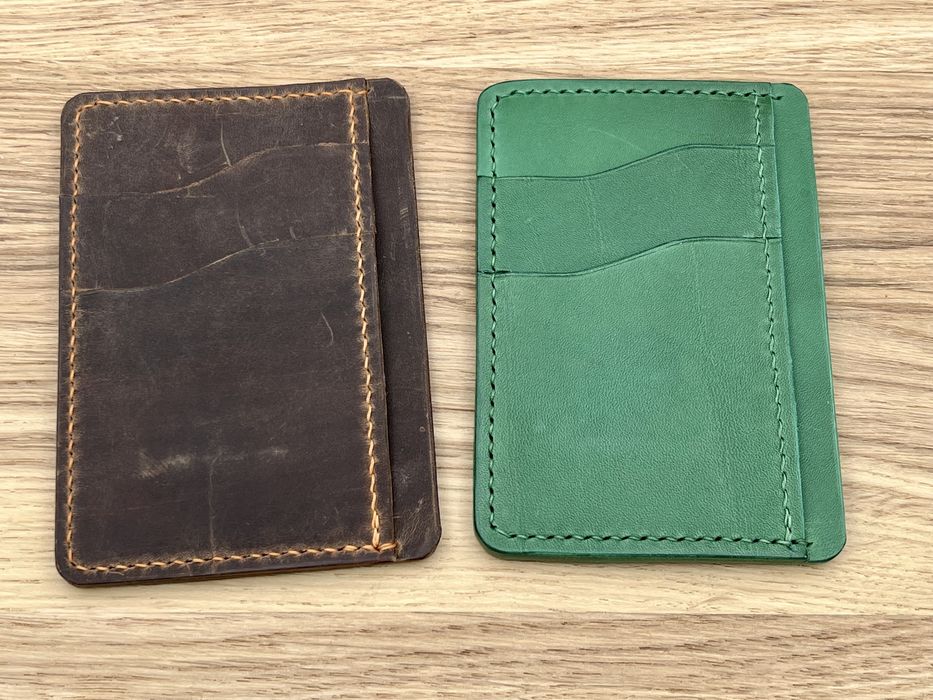 Vand portofel minimalist din piele