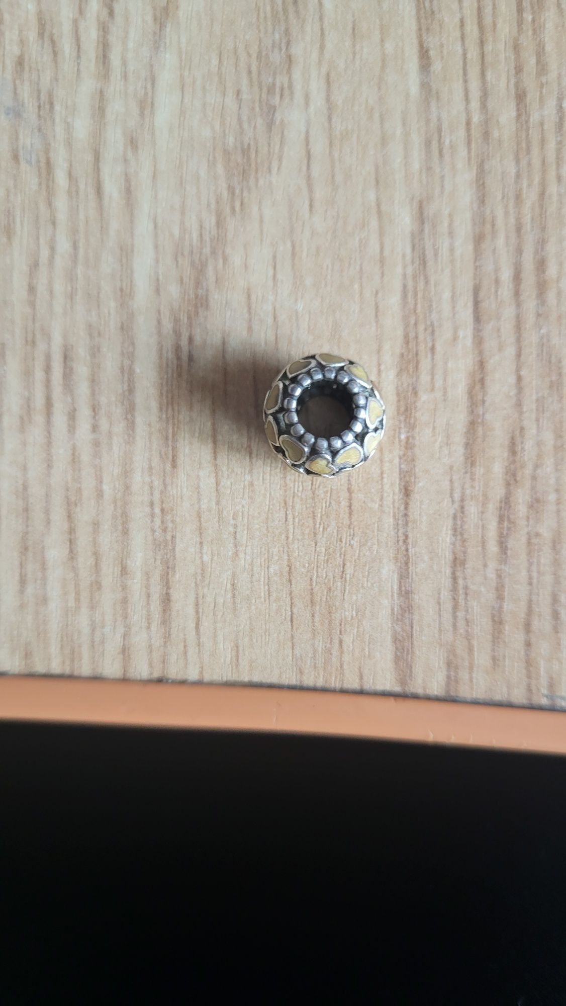 Talisman Pandora original cu inimioare aur