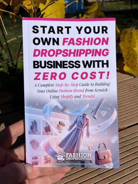 Книга за дропшипинг на дрехи и мода със Shopify (Английски език)