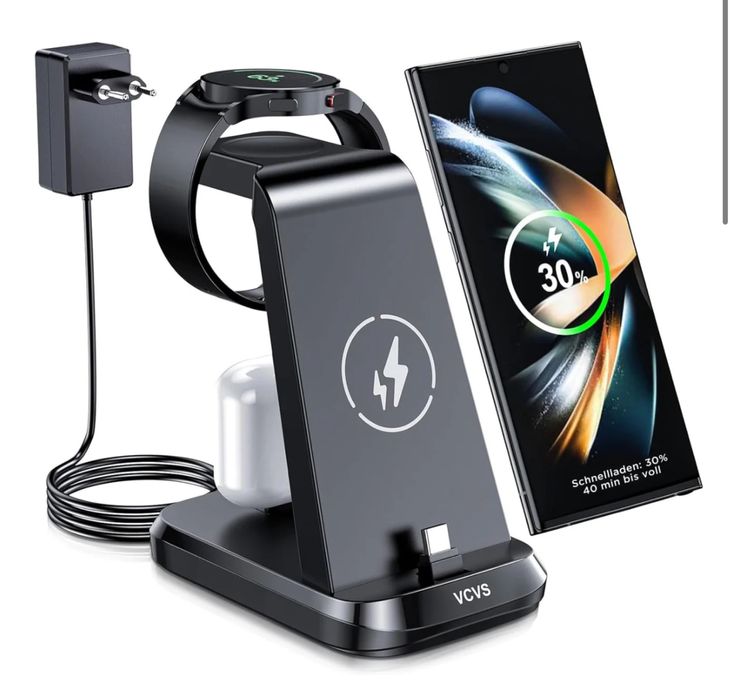 Incarcator Wireless USB tip C super rapida telefon smartwatch