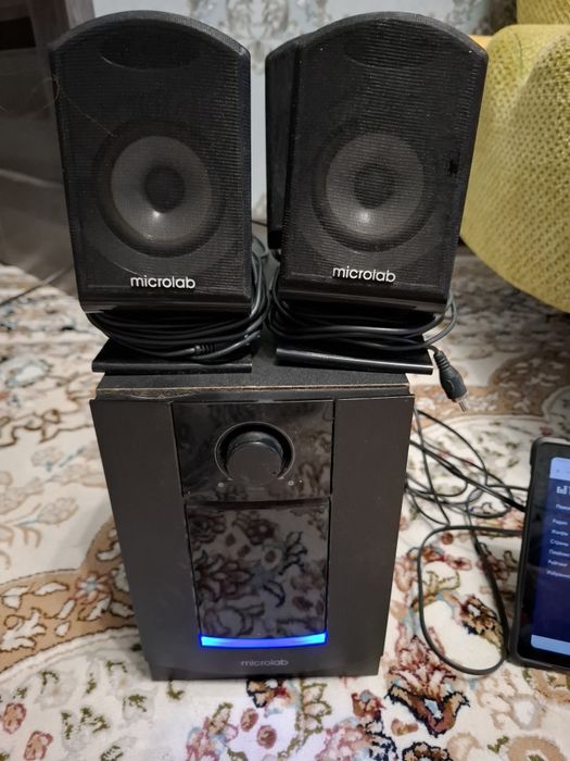 Продам сабфувер с колонками