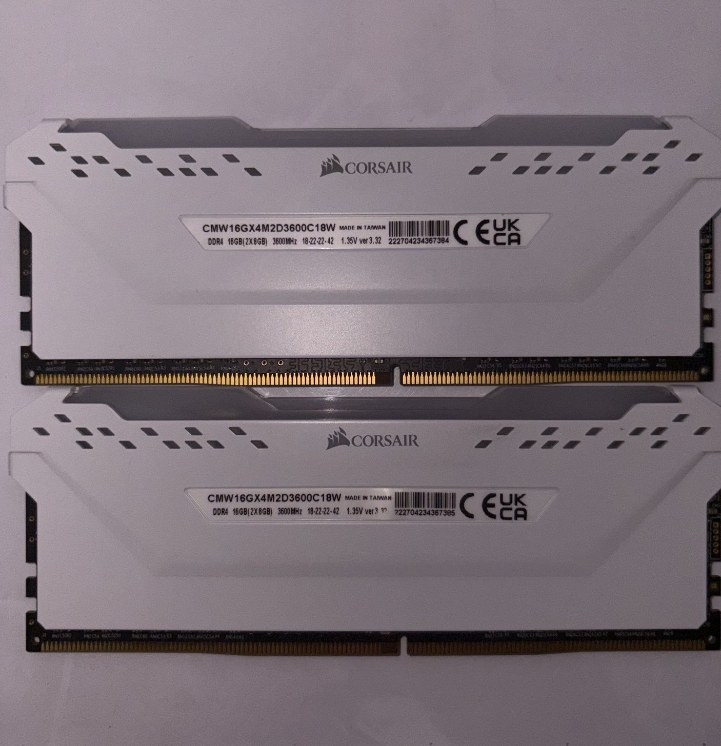 Corsair DDR4 8x2 16GB, 3600MHz