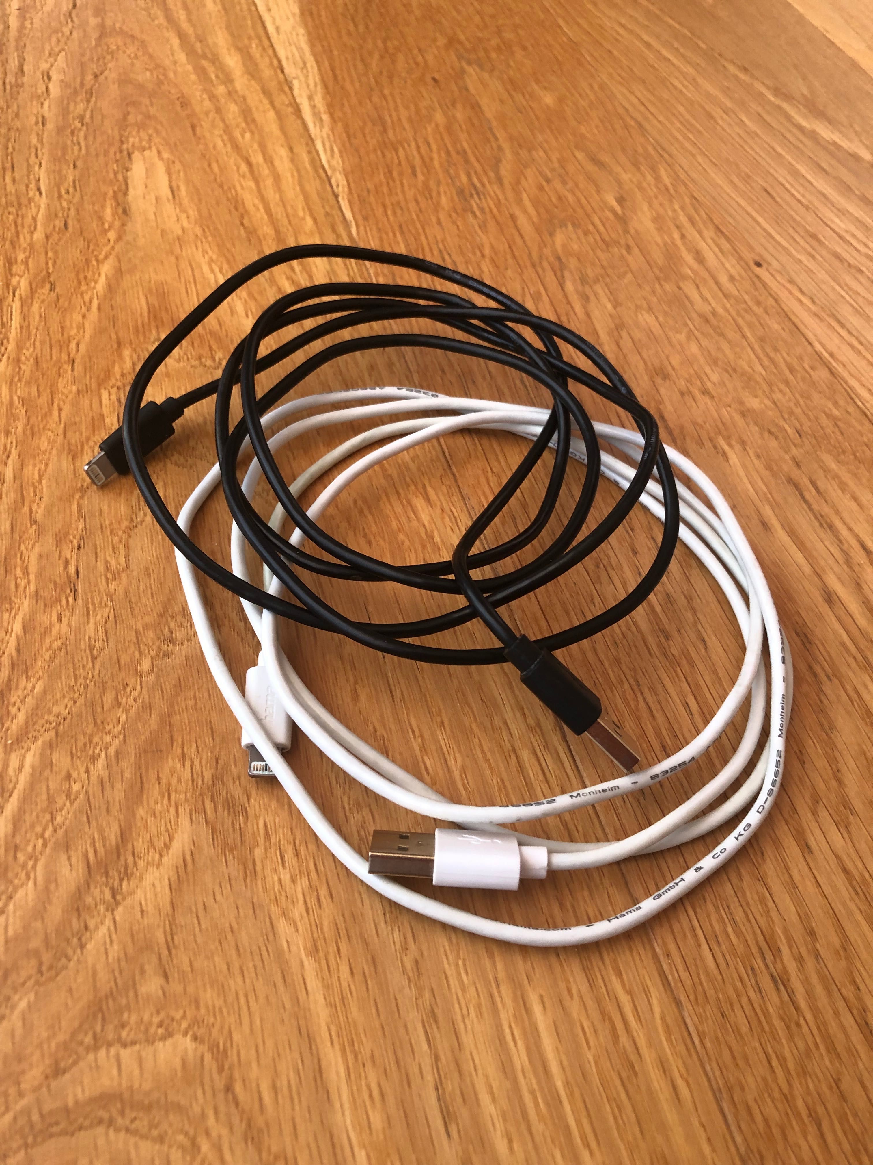 Cablu de date Hama, Lightning - USB, 1.5m lungime
