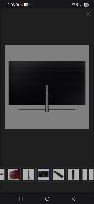 Samsung Qled Q7FN 139 cm