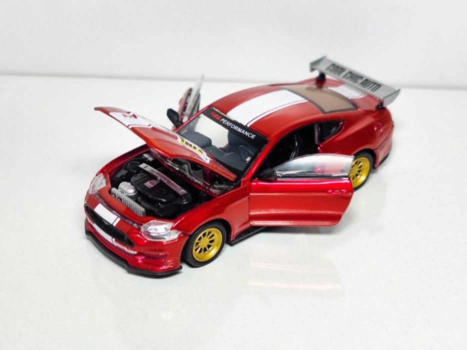 Металлическая машинка Зделай Тюнинг сам Ford Mustang модель - Доставка