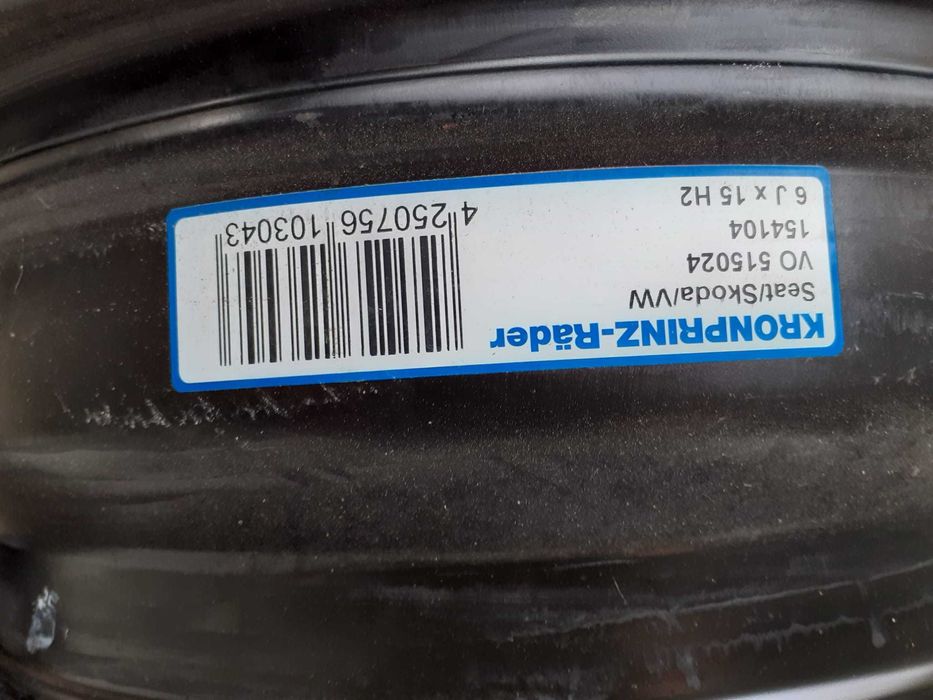 Jante 5x112 pe 15 si 16 toli pentru VW Golf ,skoda sau Passat