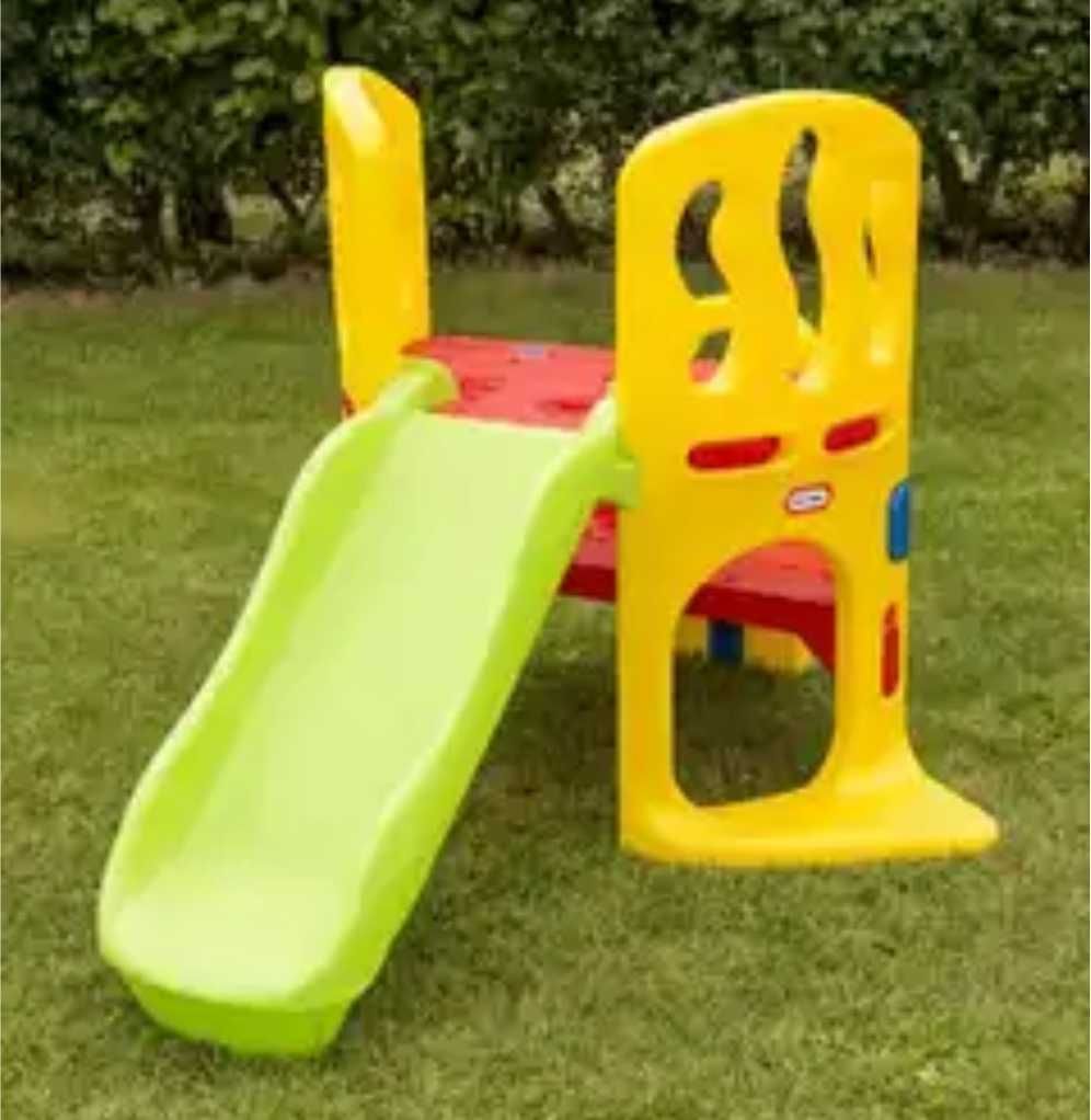 Spatiu de joaca cu tobogan, Climbe & Slide, Little Tikes