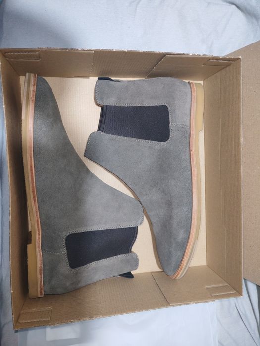 Удобни и стилни мъжки боти от естествен велур Strеllson №44