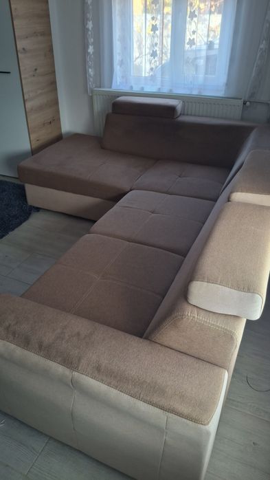 Colțar extensibil cu ladă de depozitare – 190x250 cm