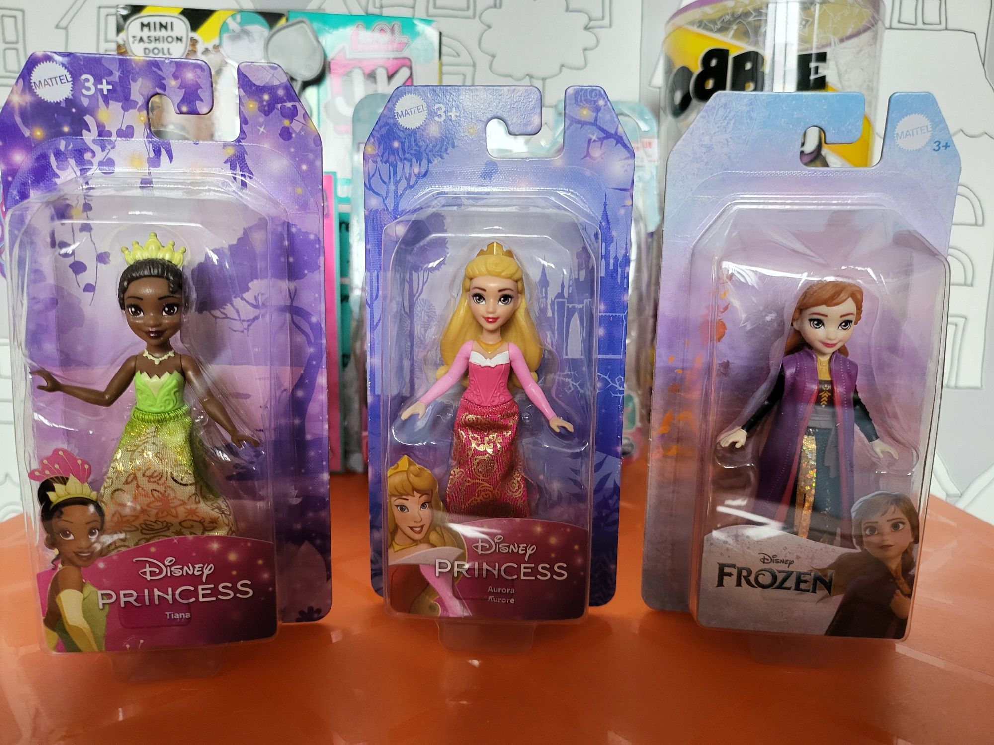 Кукла Disney Princess Тиана Барби Тролчета ЛОЛ принцесите 9 вида Нови