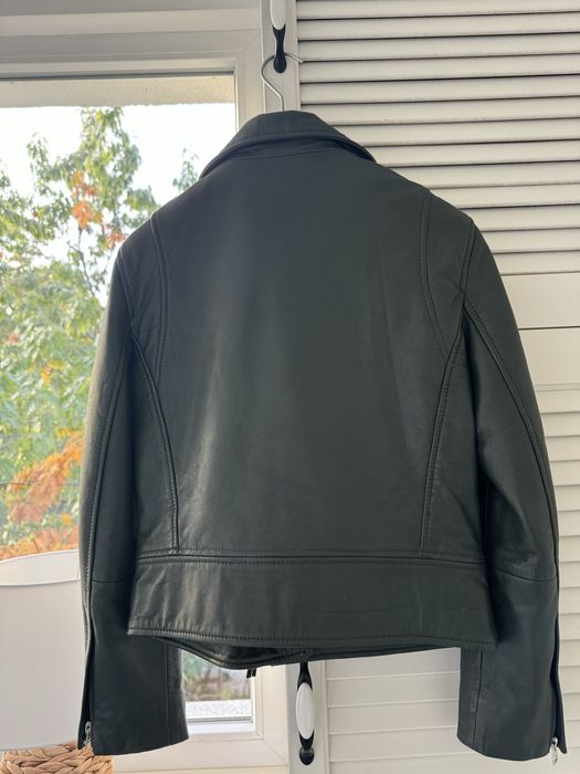 Кожено яке естествена кожа Mango