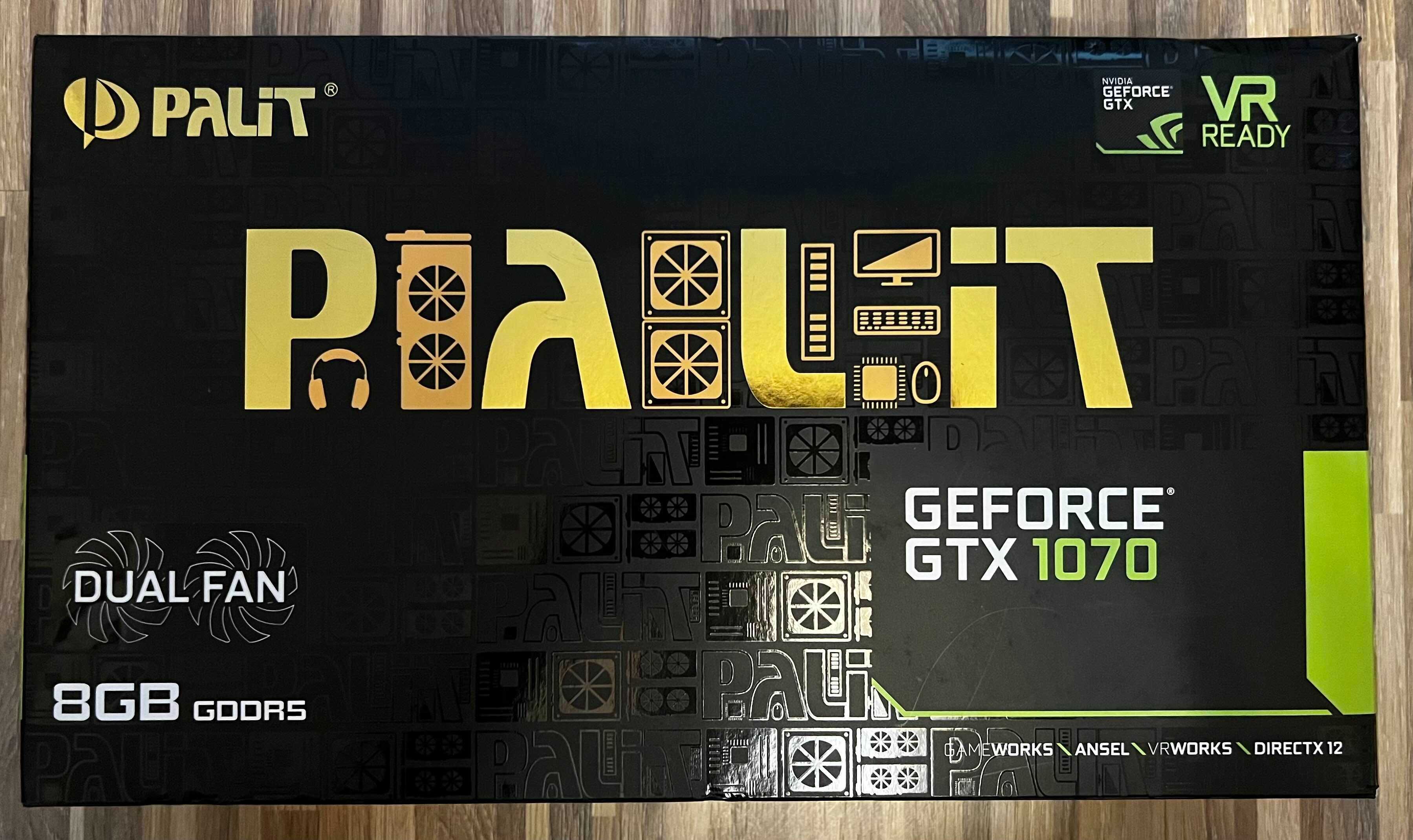 Видеокарта NVIDIA Palit GeForce GTX 1070 Dual 8GB GDDR5 256bit