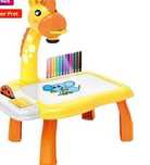 Jucarie educativa pentru copii tip masuta cu creioane colorate