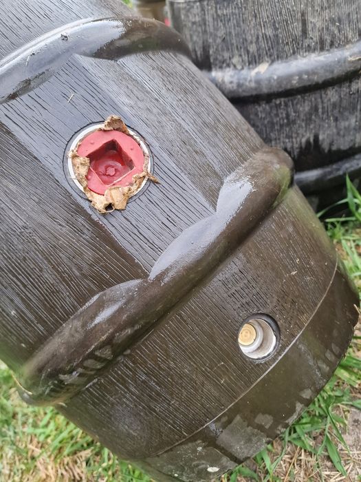 Butoi bere 30l din inox alimentar cu protectie exterioara poliuretan