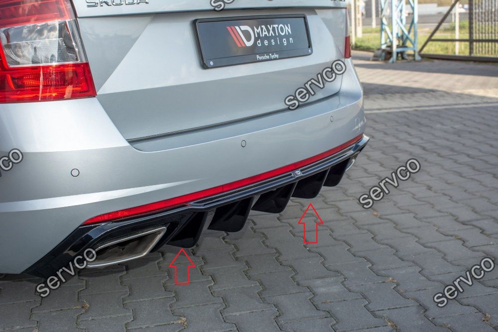 Bodykit tuning sport Skoda Octavia MK3 RS 2013- v1 Maxton Design