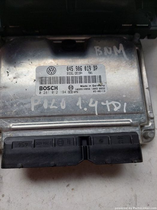 Kit pornire VOLKSWAGEN POLO (9N_) [ 2001 - 2012 ] TDI (BNM, BWB) 51KW|70HP BOSCH 0281012194 OEM 045906019bp